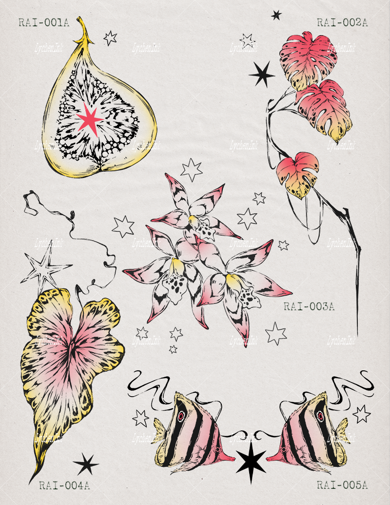 Flash Sheet - Rainforest Vol.01