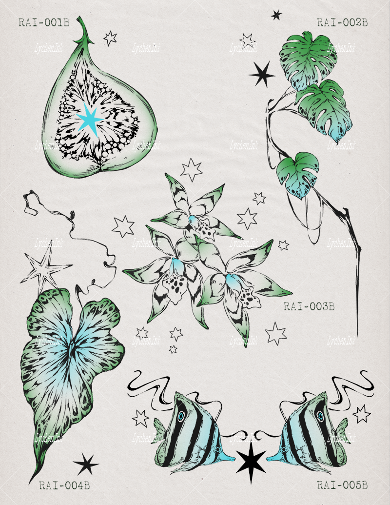 Flash Sheet - Rainforest Vol.01